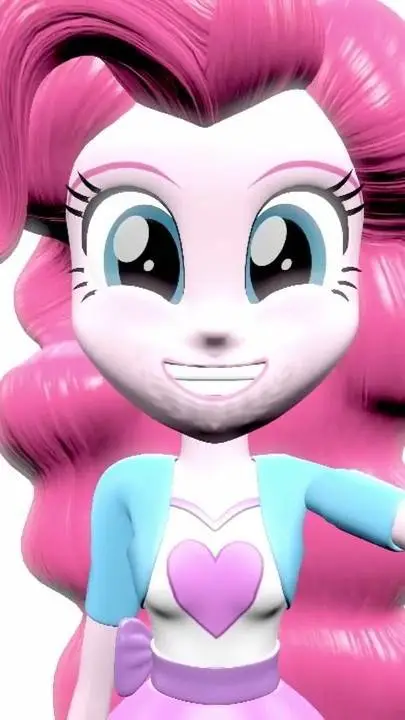 ai character: Pinkie pie  background