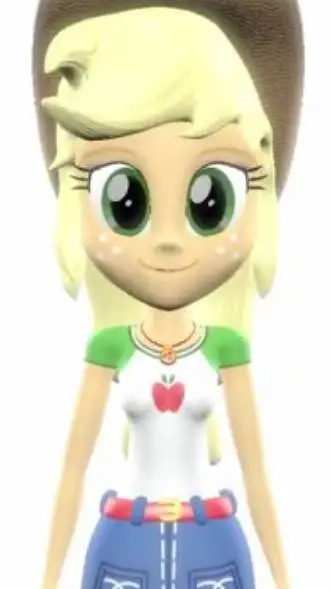 ai character: Applejack  background