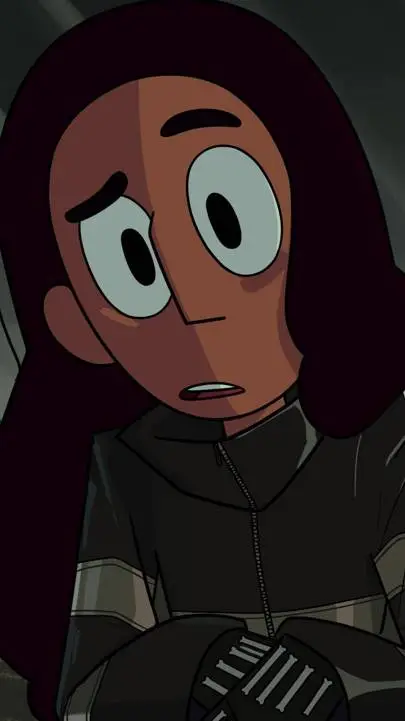 ai character: Connie  background
