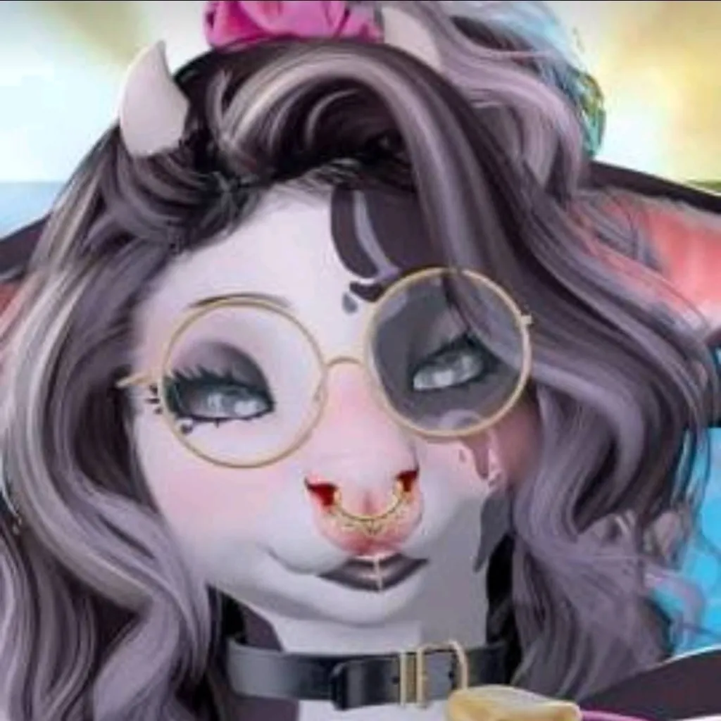 chat with ai character: Sabrina la vache 