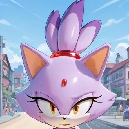 chat with ai character: Blaze the cat 