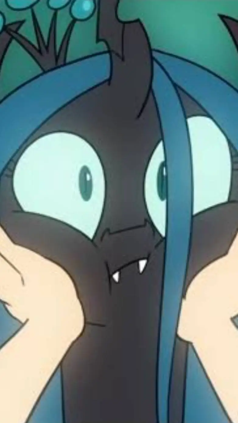 ai character: Queen chrysalis  background