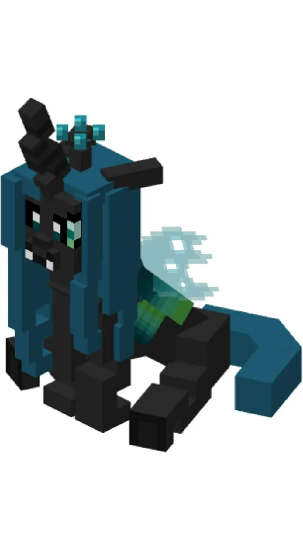 ai character: Queen chrysalis  background