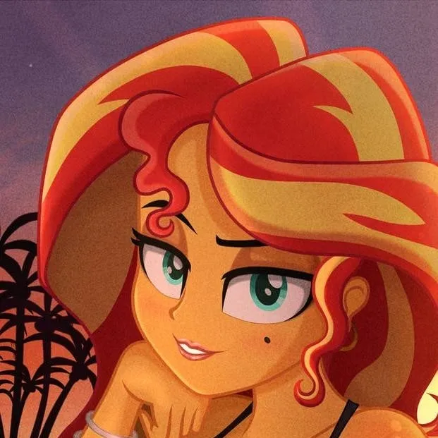 chat with ai character: Sunset shimmer 
