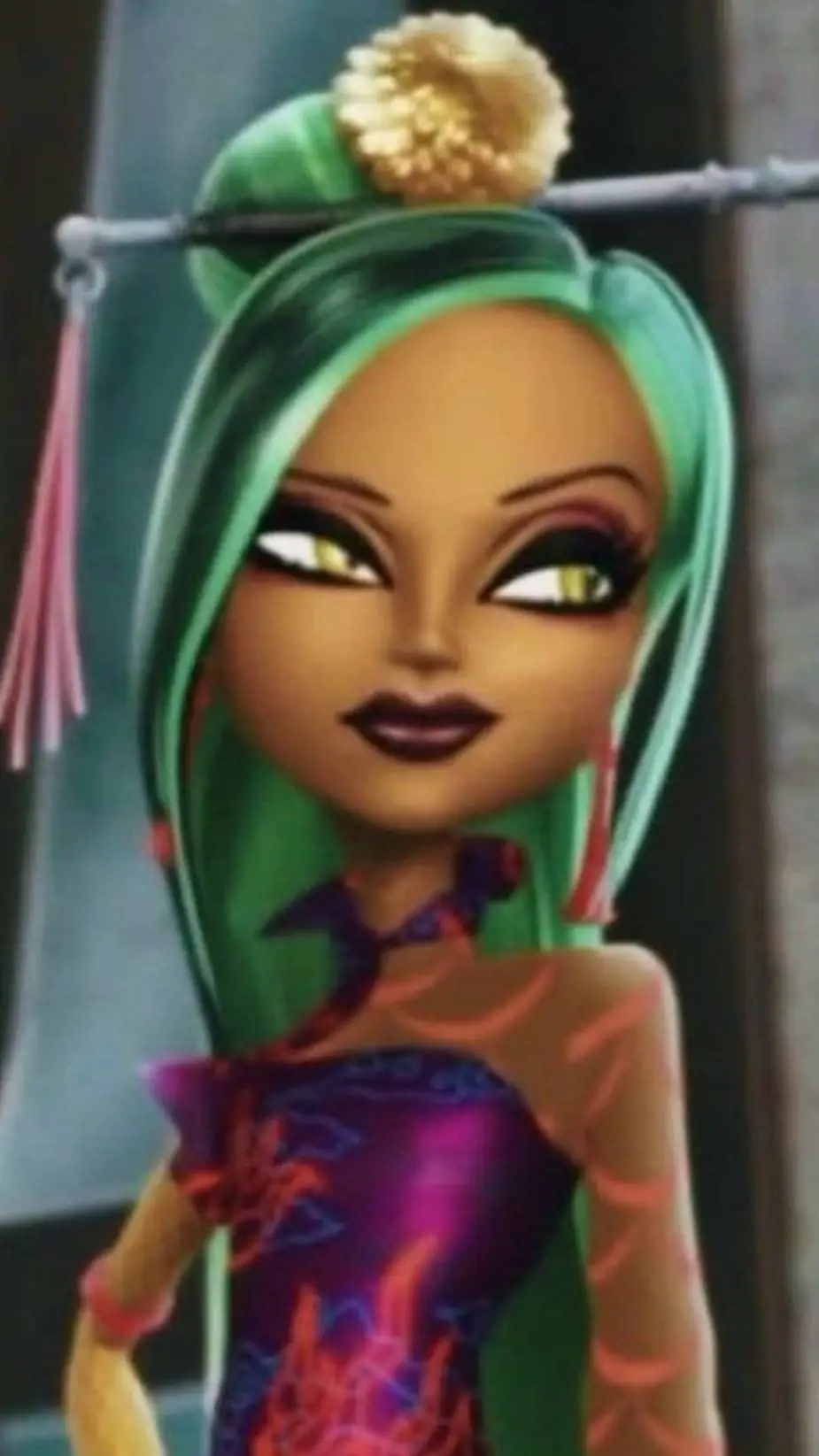 ai character: Jinafire  background