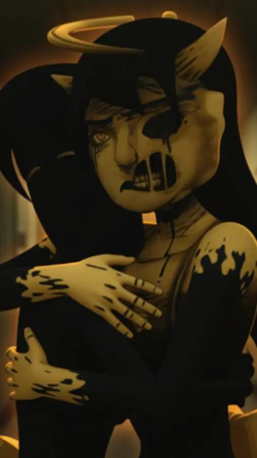 ai character: Alice angel  background