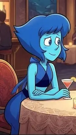 ai character: Lapis lazuli background