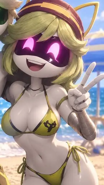ai character: Lizzy  background