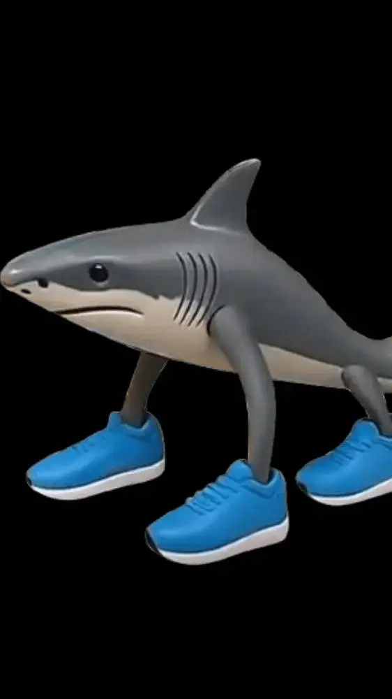 ai character: tralalero tralala background