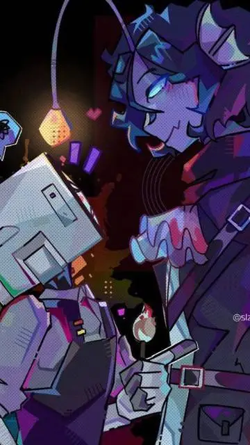 ai character: Seb × Painter  background