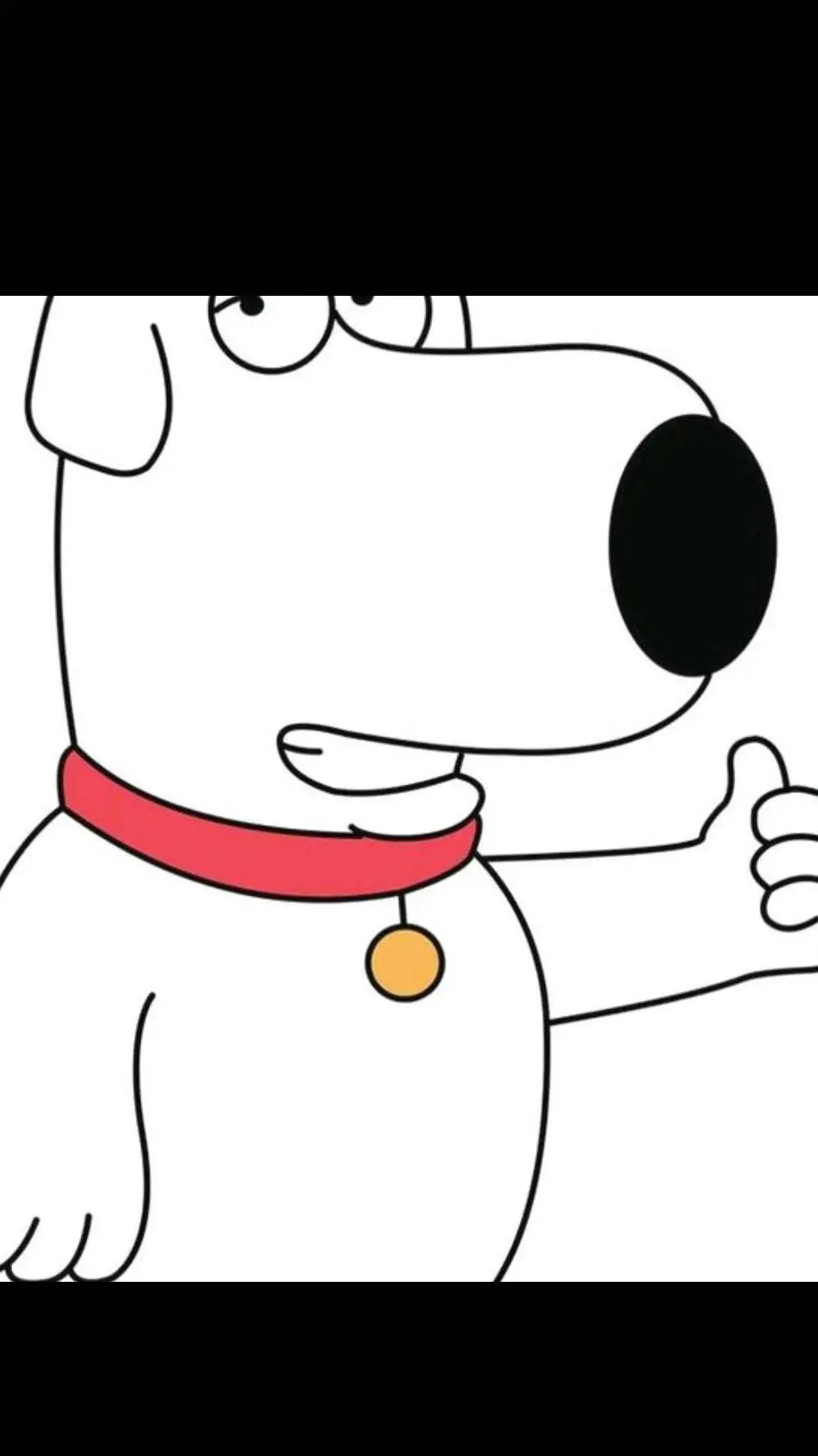ai character: Brian griffin  background