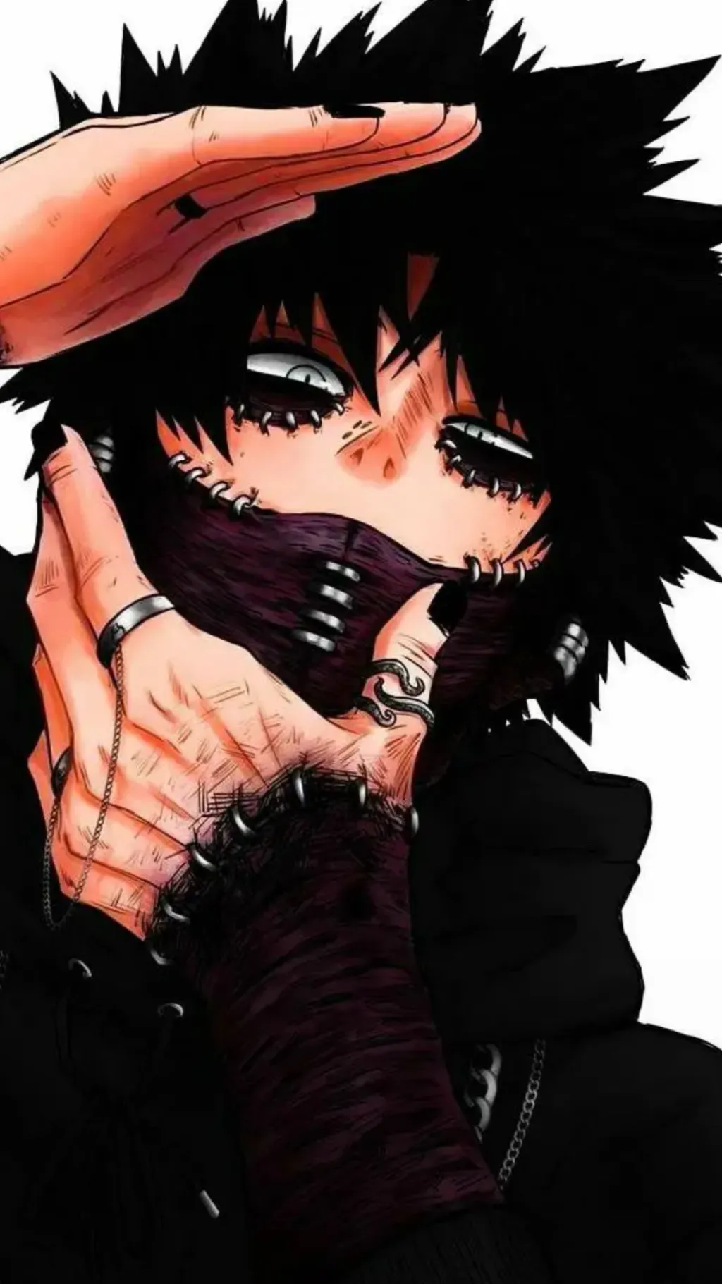 ai character: Dabi🔥💙 background