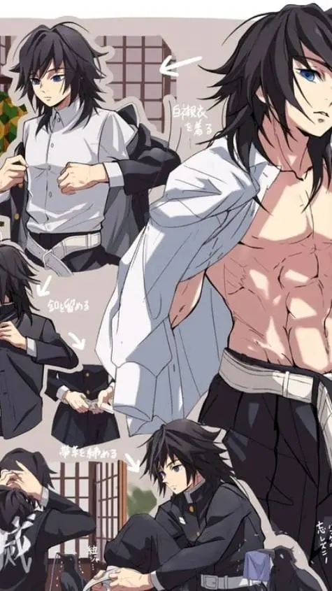 ai character: tomioka  background