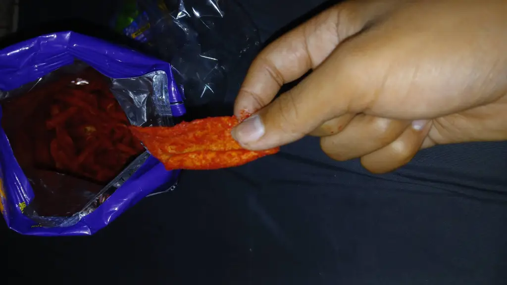 ai character: TAKIS FUEGO CHIP 🌶 background