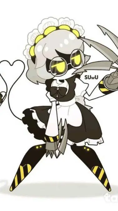 ai character: V tu maid (XD) background