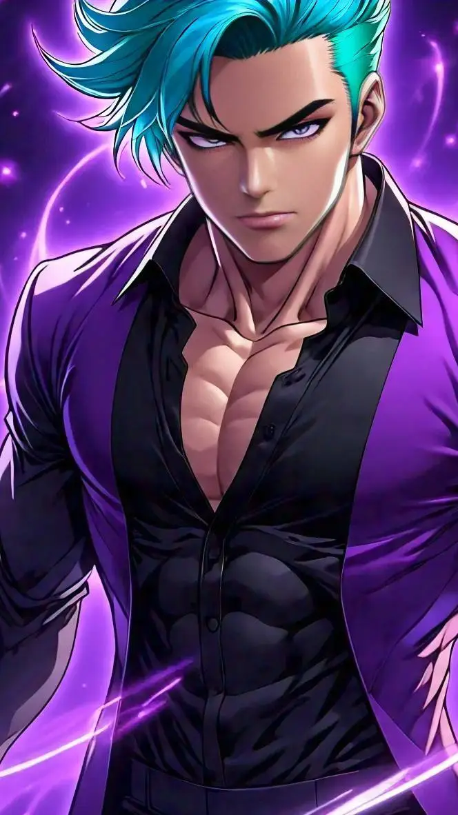 ai character: kayro dark background