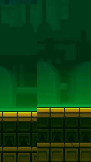 ai character: Geometry dash game background