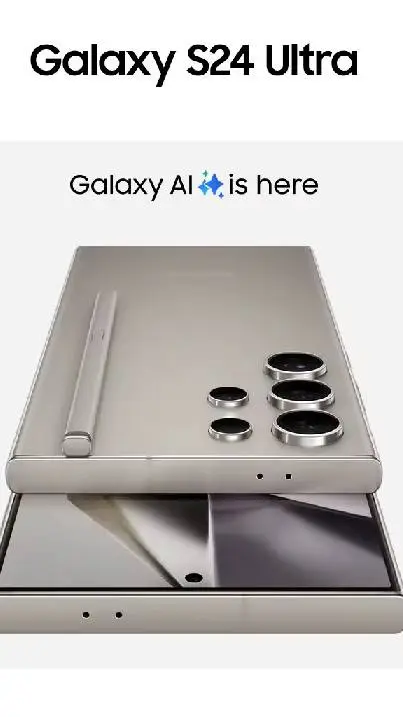 ai character: galaxy S24 ultra background