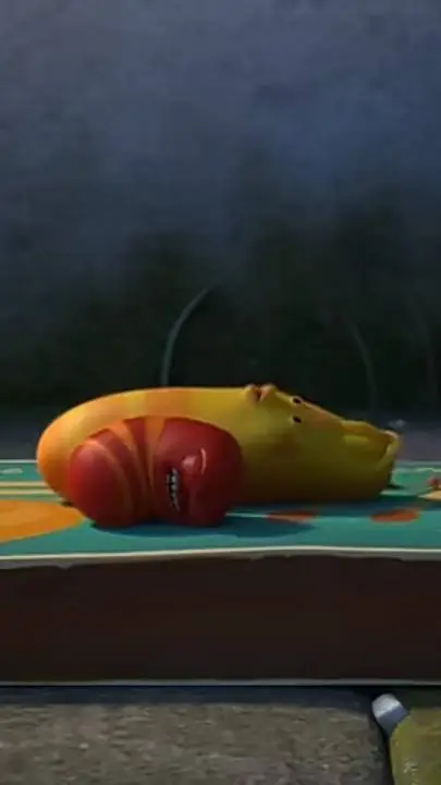 ai character: larva sleepover background