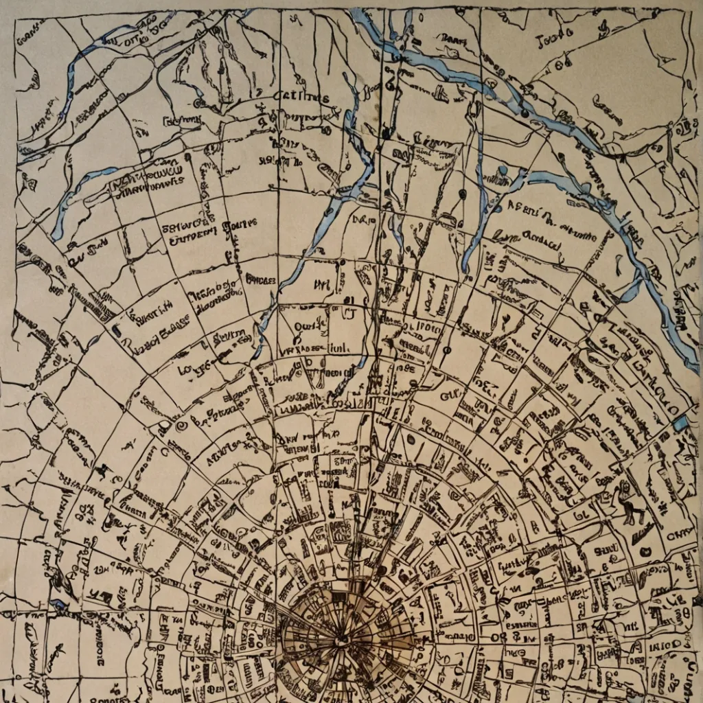 chat with ai character: map