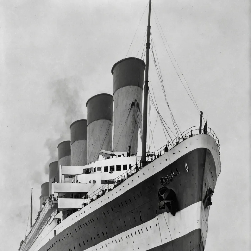 chat with ai character: Titanic RMS story