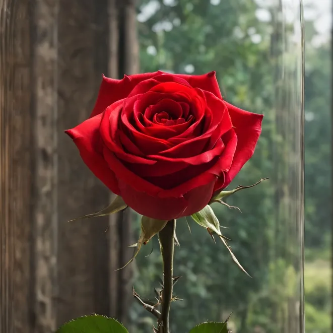 chat with ai character: The Cursed Rose 🌹