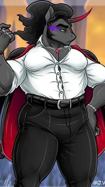 ai character: King Sombra background