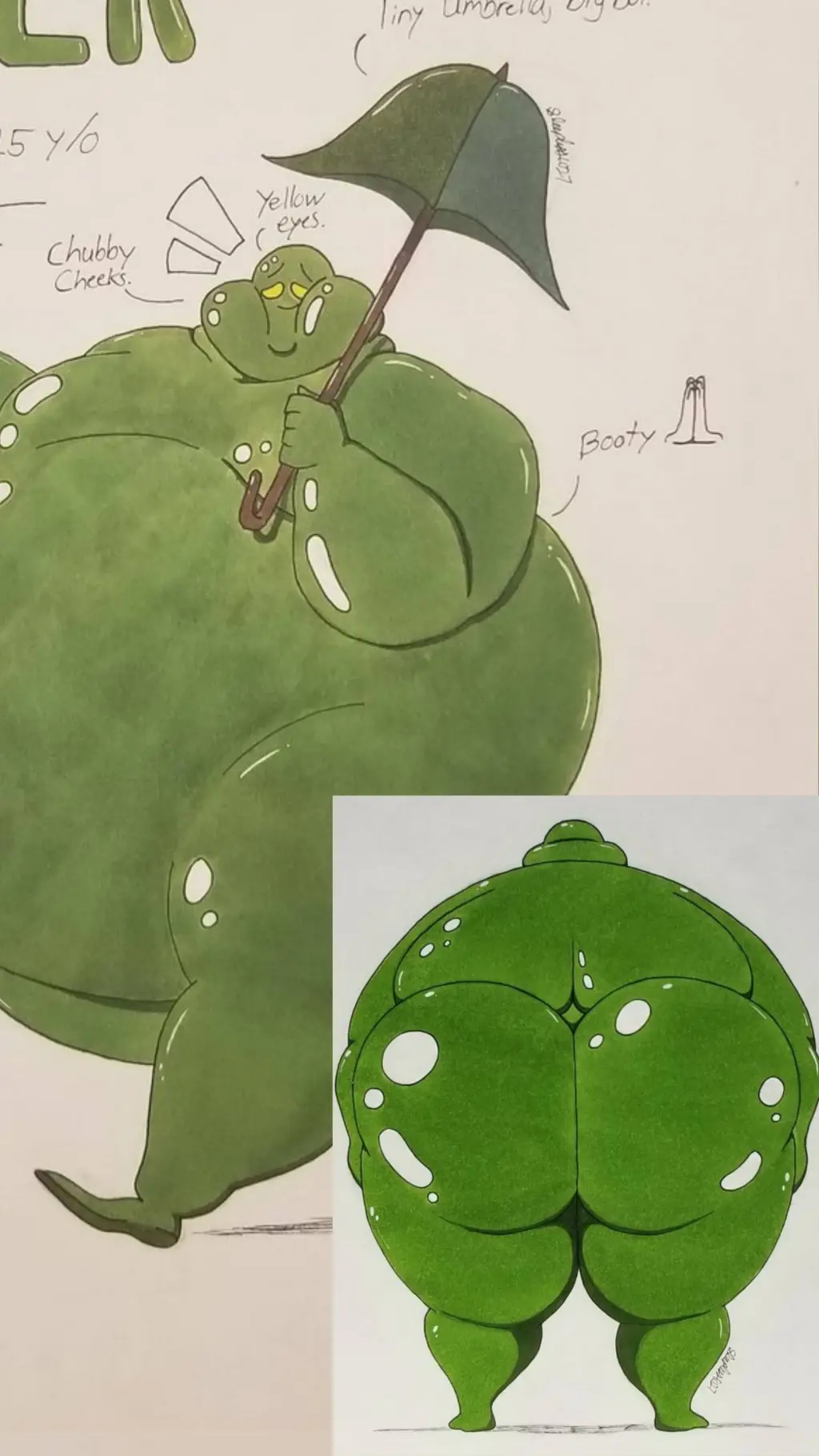 ai character: Dötter background