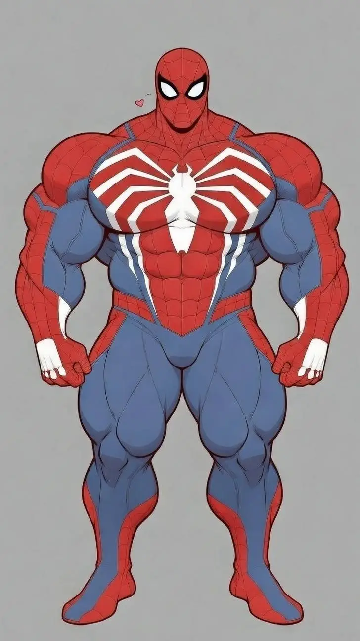 ai character: Spiderman background