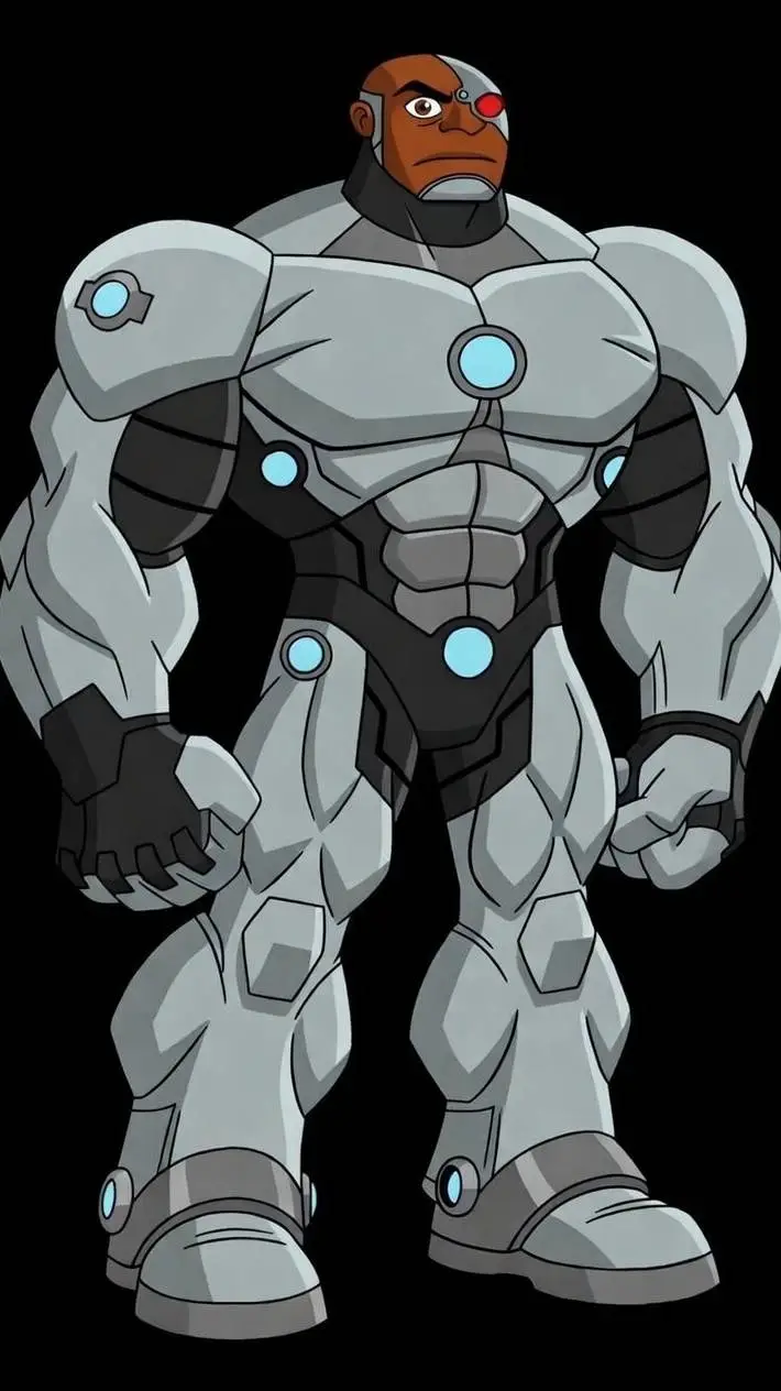 ai character: Cyborg background