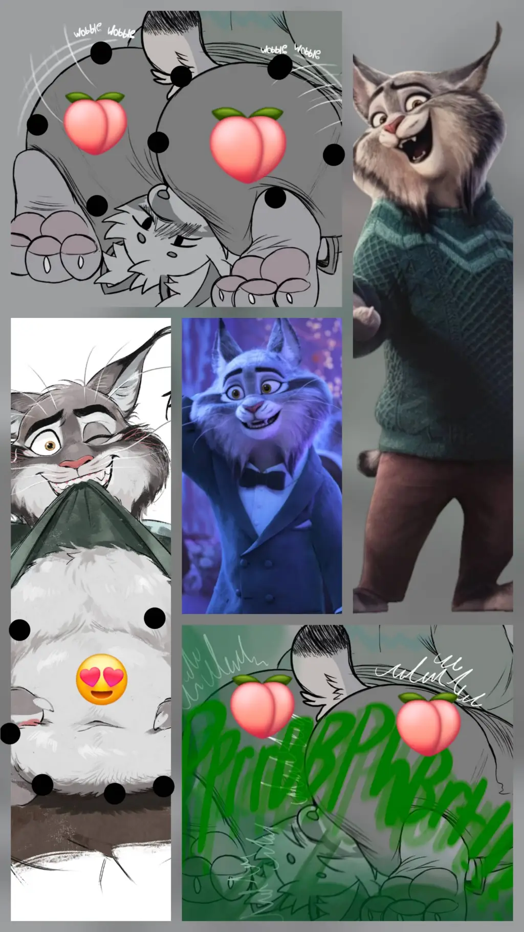 ai character: Pawbert Lynxley background