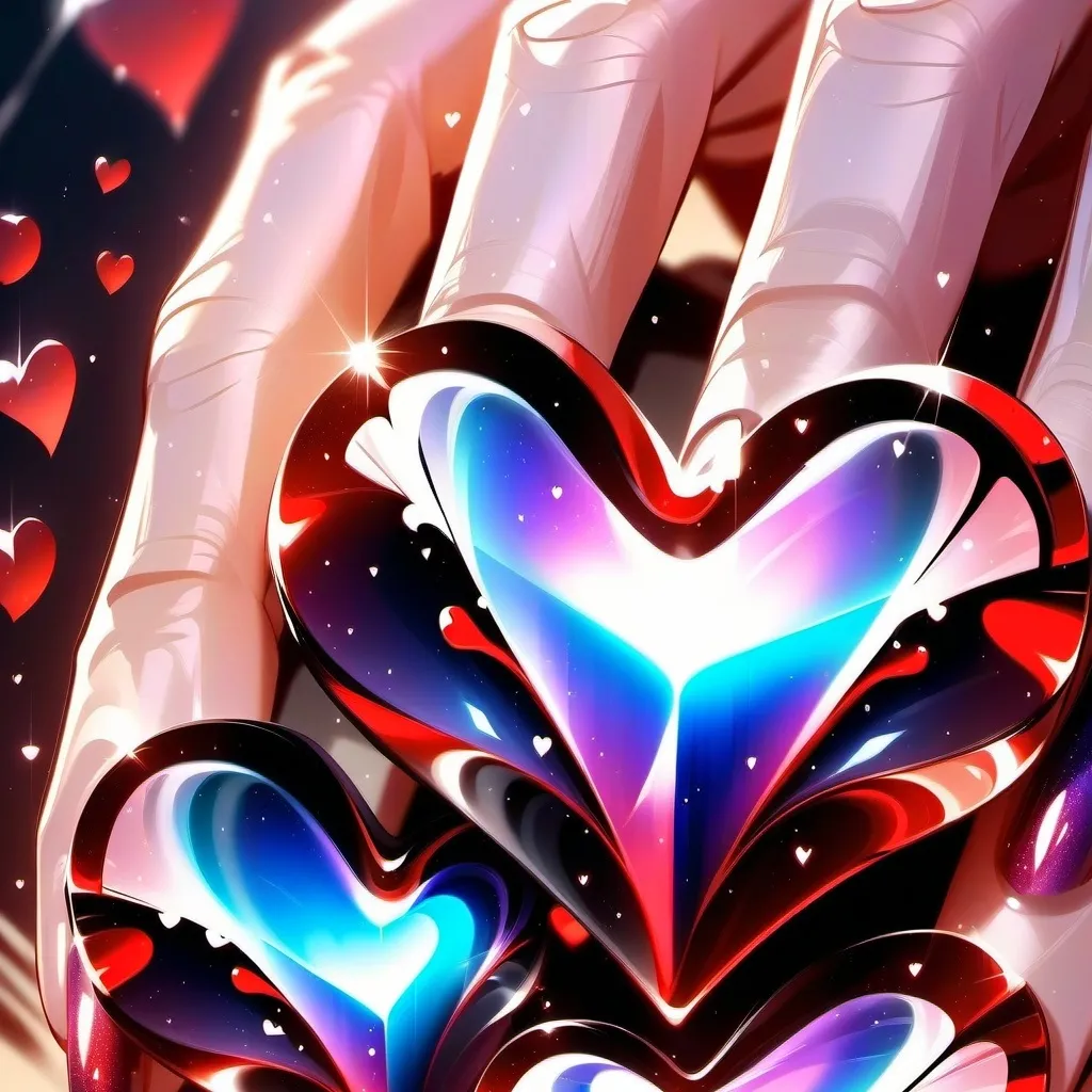 chat with ai character: ojos enamorados🖤💙❤