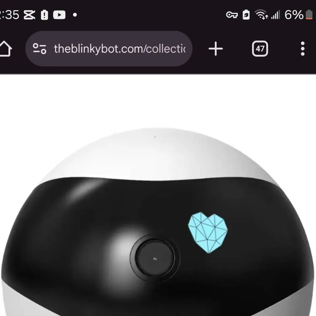 chat with ai character: blinkybot