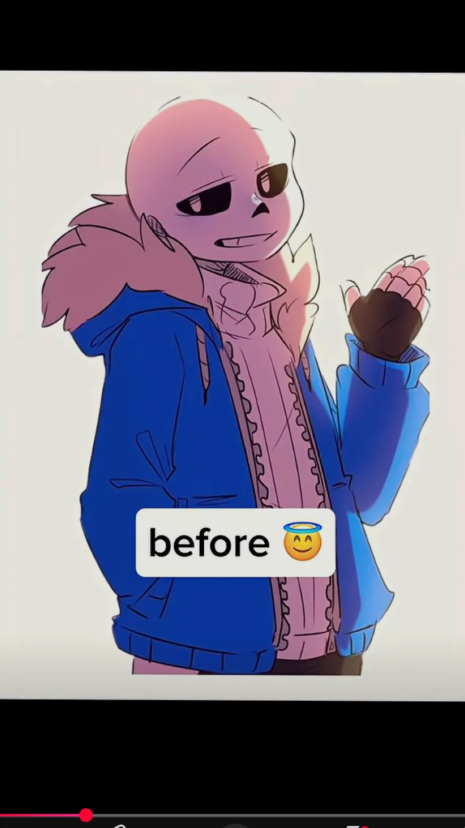 ai character: Forsaken x undertl background