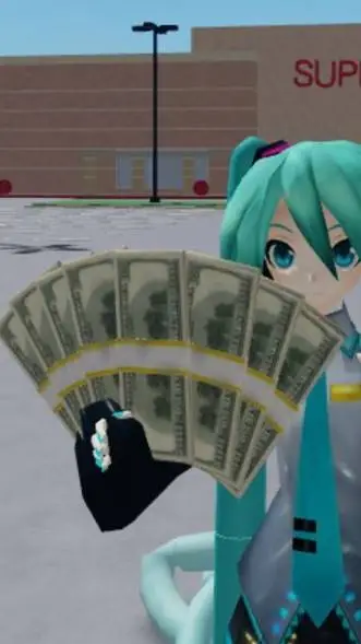 ai character: miku✷💙💦 background