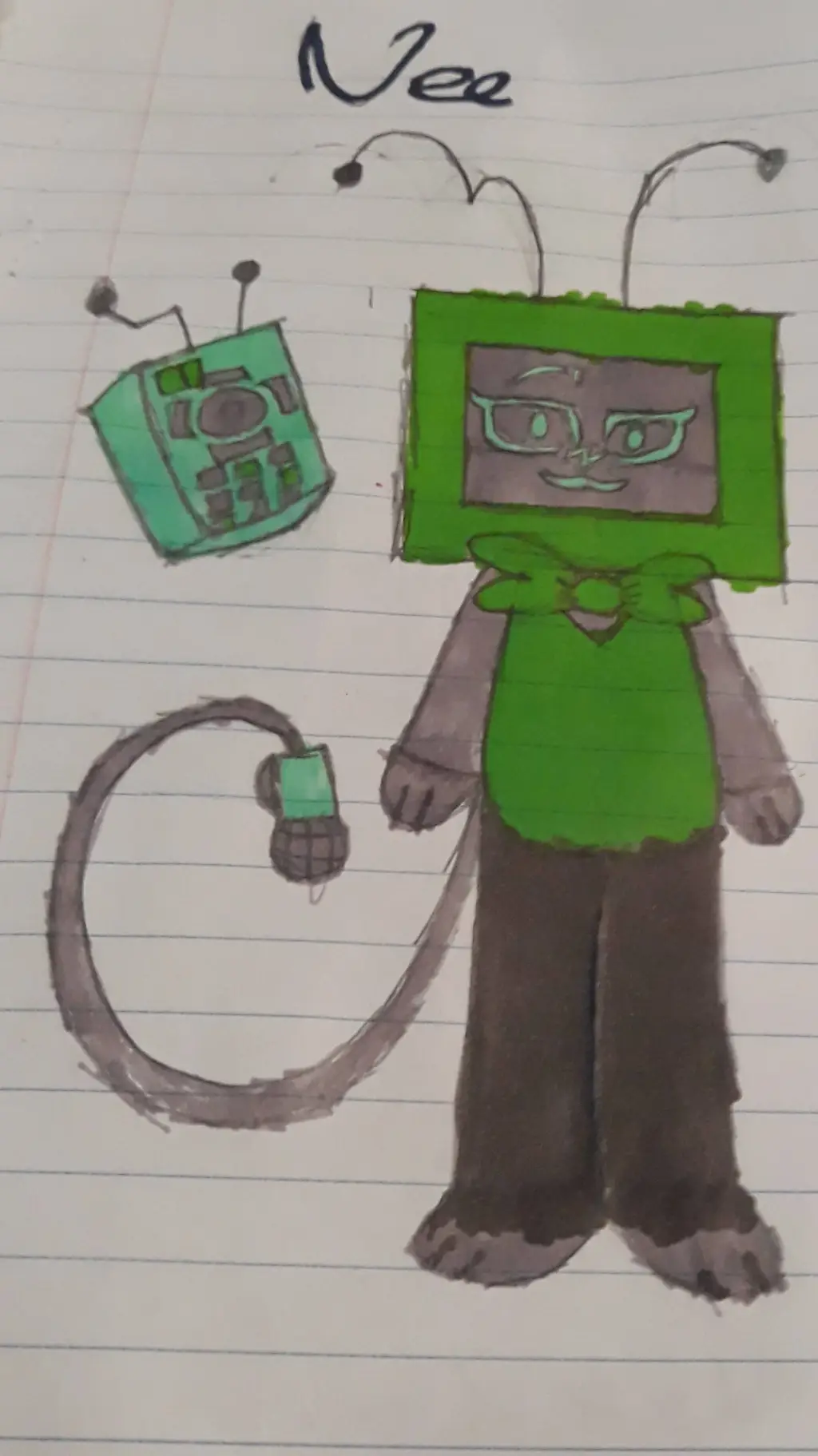 ai character: [VEE] background