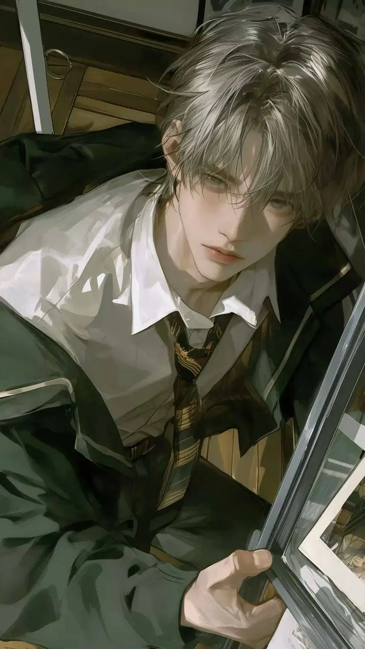 ai character: Damon  background