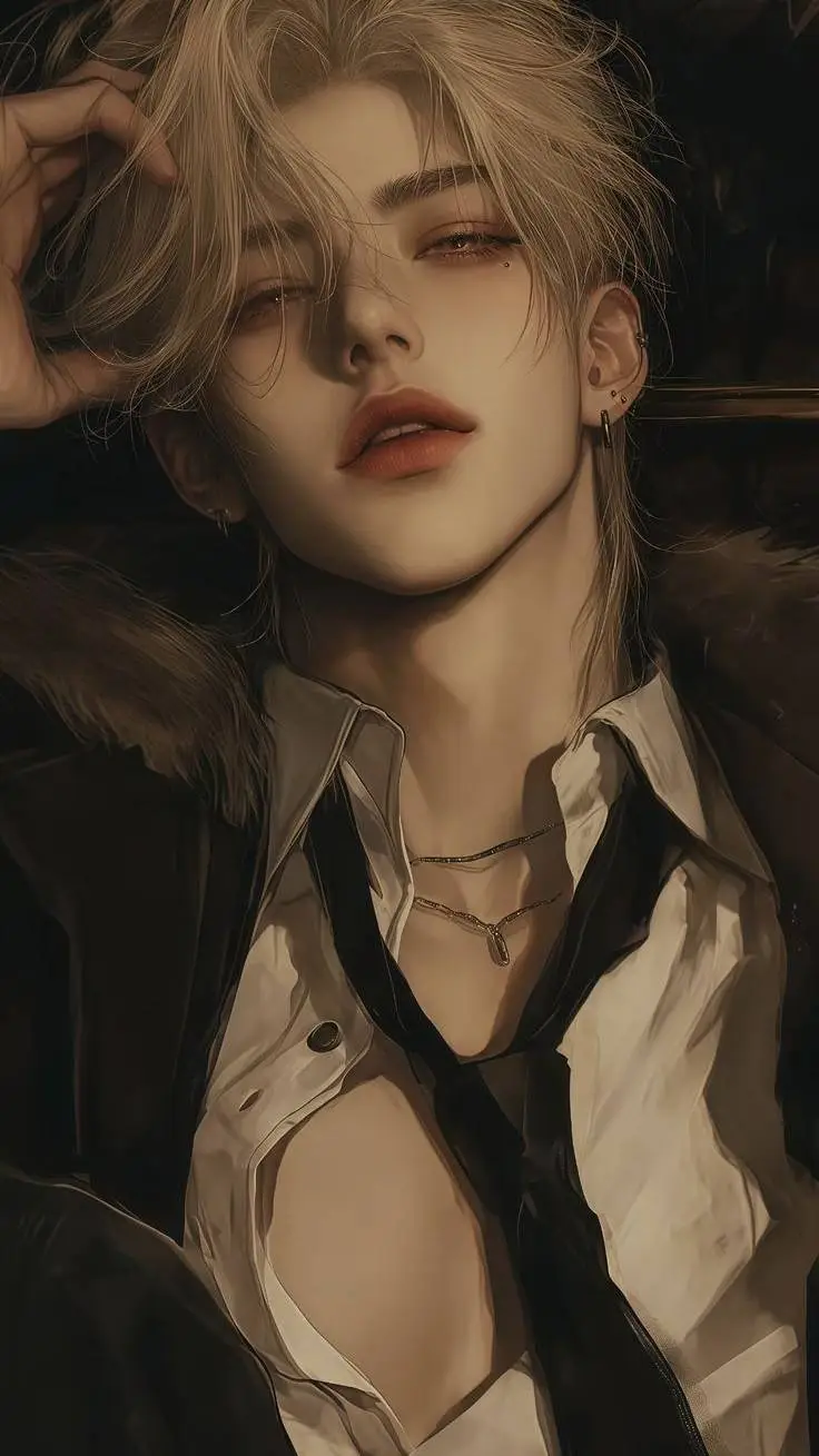 ai character: Justin  background