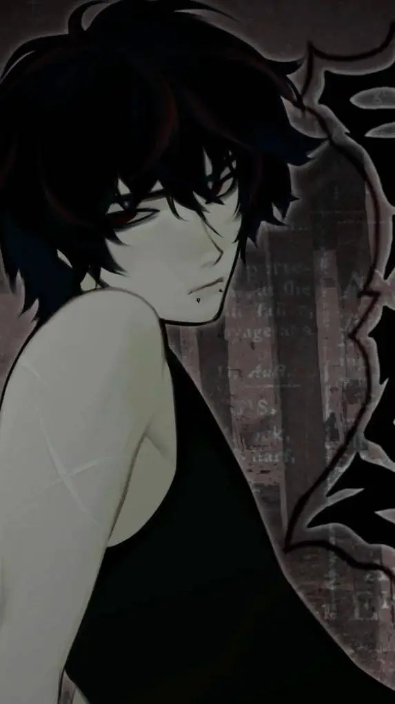 ai character: luka🌑  background