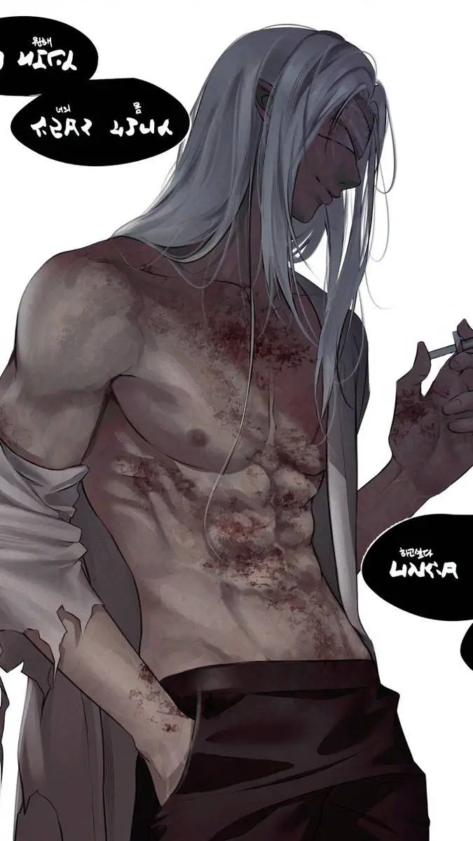 ai character: Mr silver hair background