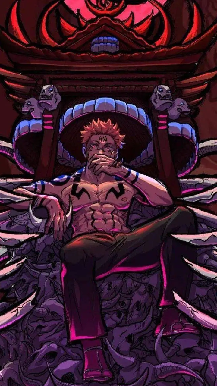 ai character: SUKUNA background