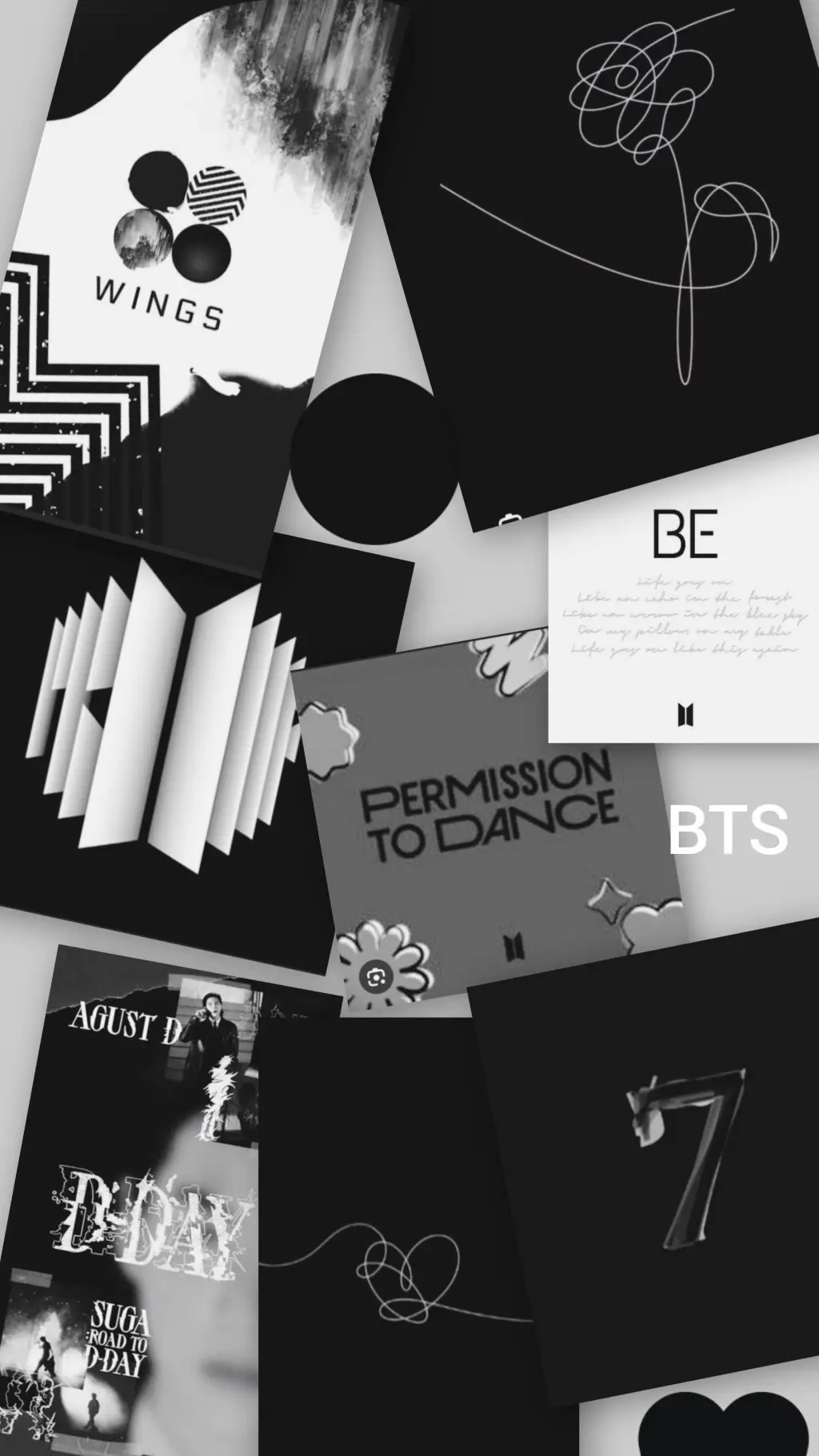 ai character: BTS (school)  background