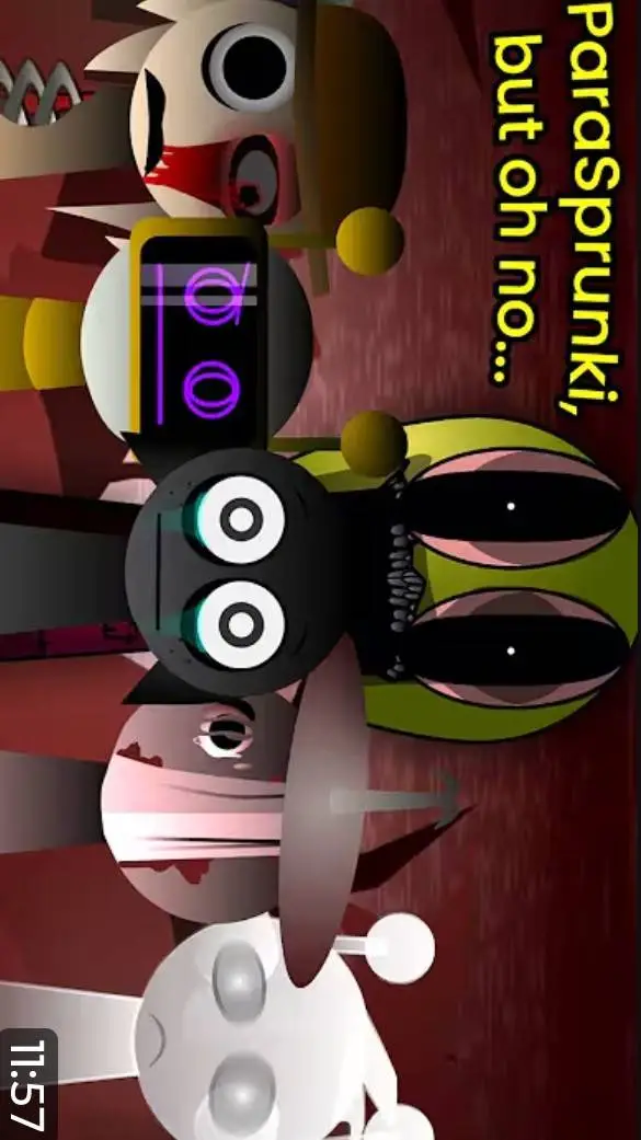 ai character: [-ParaSprunki-] background