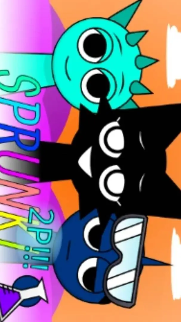 ai character: [-Sprunki 2p-] background