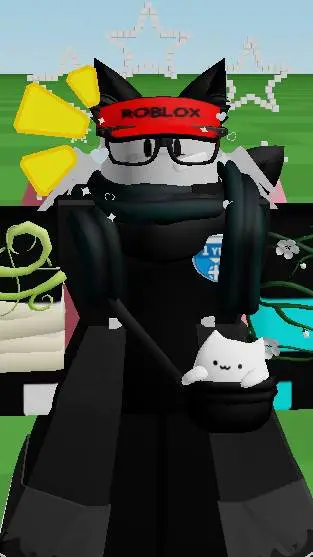 ai character: [-flowery my sona- background