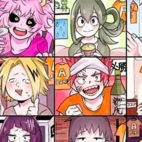 chat with ai character: mha - zoom call 