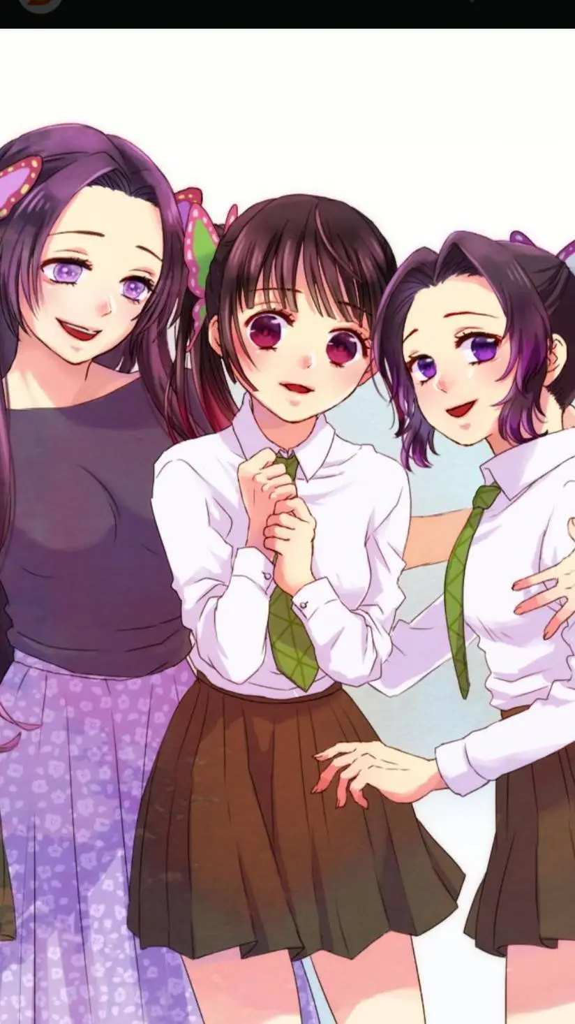 ai character: Butterfly Sisters background