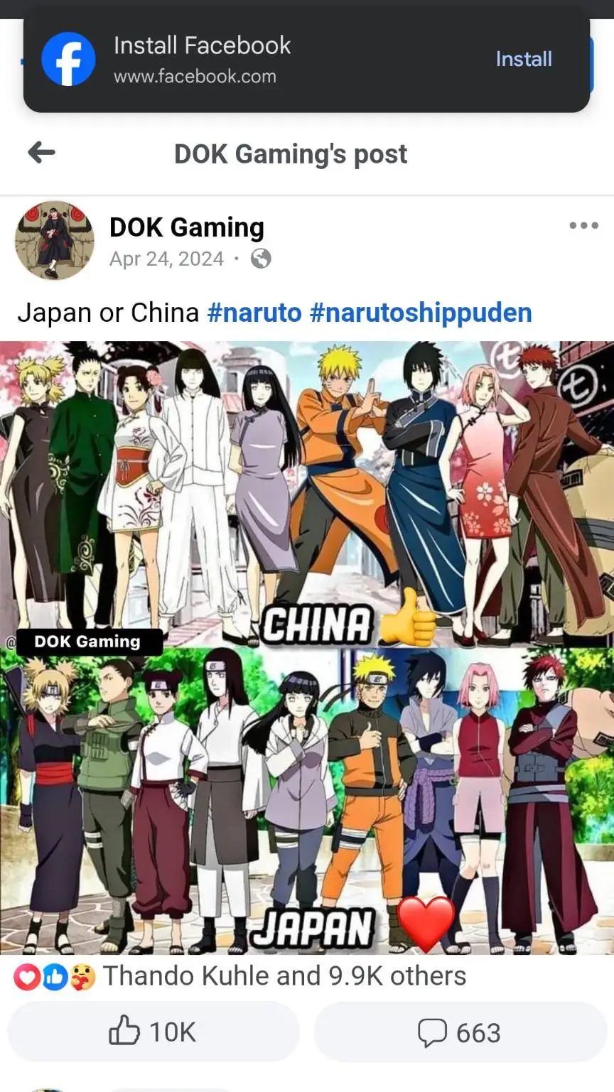 ai character: Naruto in China background