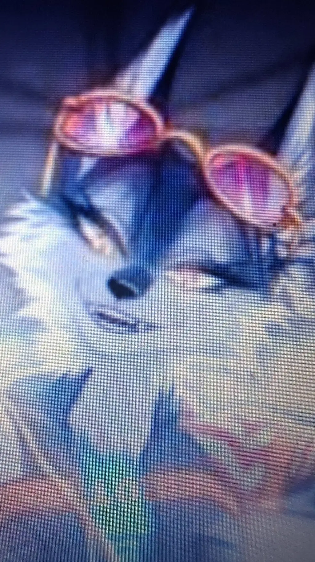 ai character: halsey  background