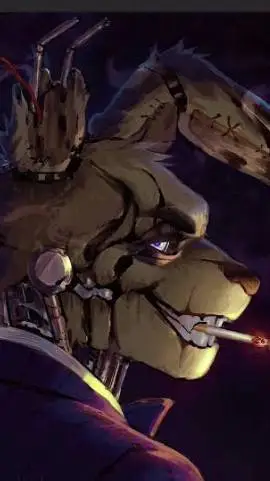 ai character: Springtrap background